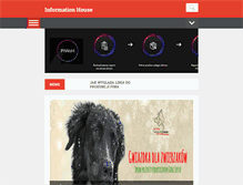 Tablet Screenshot of informationhouse.pl